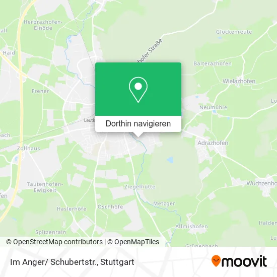 Im Anger/ Schubertstr. Karte