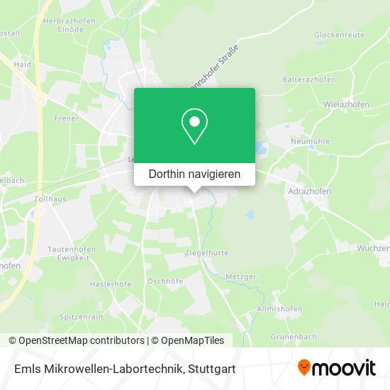 Emls Mikrowellen-Labortechnik Karte