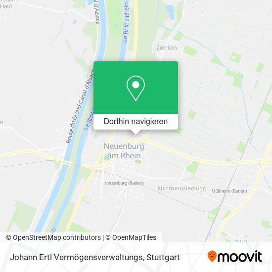 Johann Ertl Vermögensverwaltungs Karte