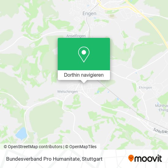 Bundesverband Pro Humanitate Karte