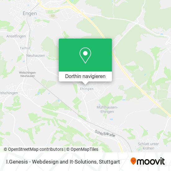 I.Genesis - Webdesign and It-Solutions Karte