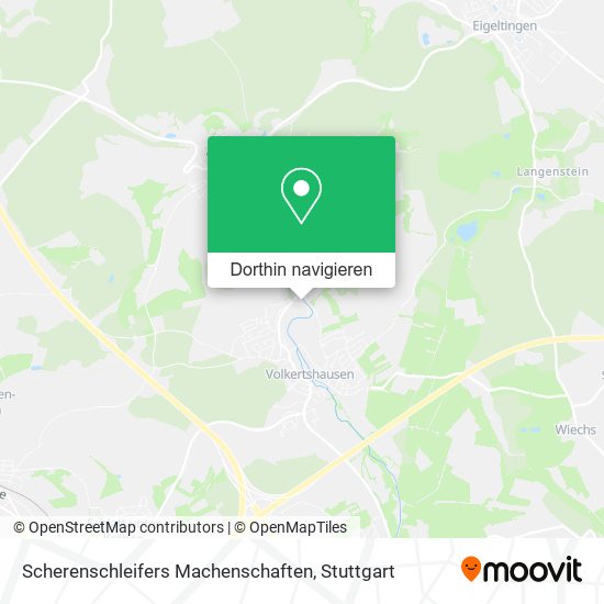 Scherenschleifers Machenschaften Karte