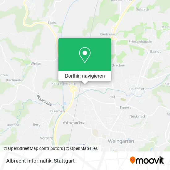 Albrecht Informatik Karte