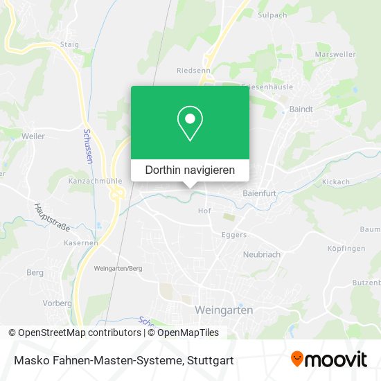 Masko Fahnen-Masten-Systeme Karte