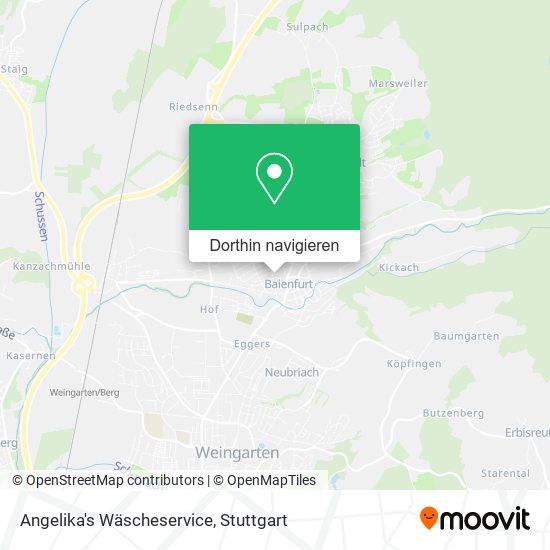 Angelika's Wäscheservice Karte
