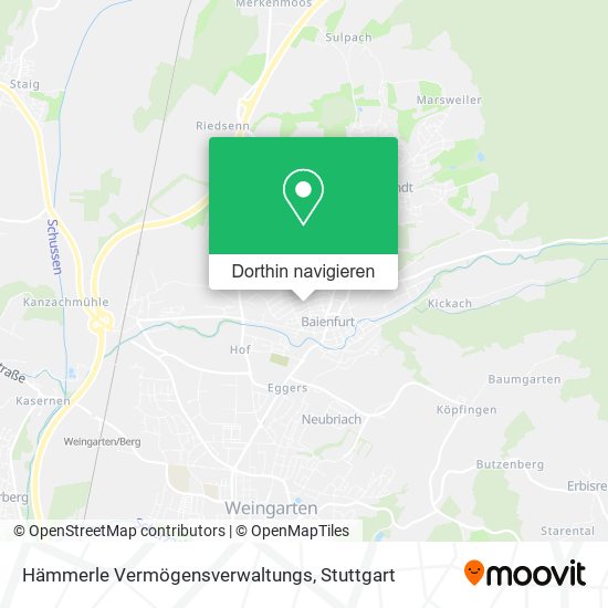 Hämmerle Vermögensverwaltungs Karte