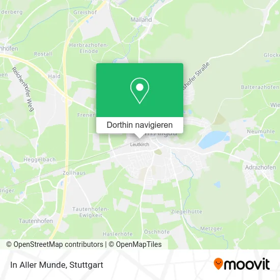 In Aller Munde Karte