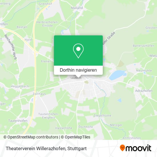 Theaterverein Willerazhofen Karte