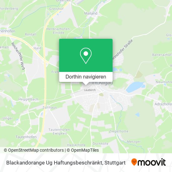 Blackandorange Ug Haftungsbeschränkt Karte