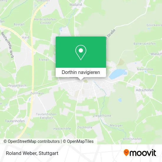 Roland Weber Karte