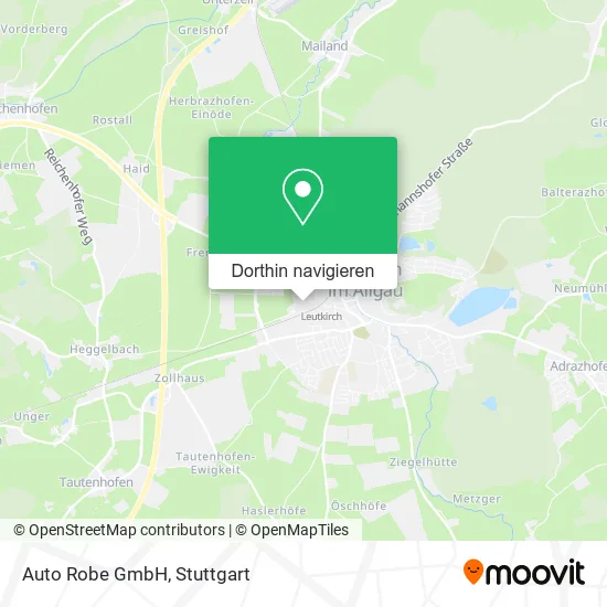 Auto Robe GmbH Karte