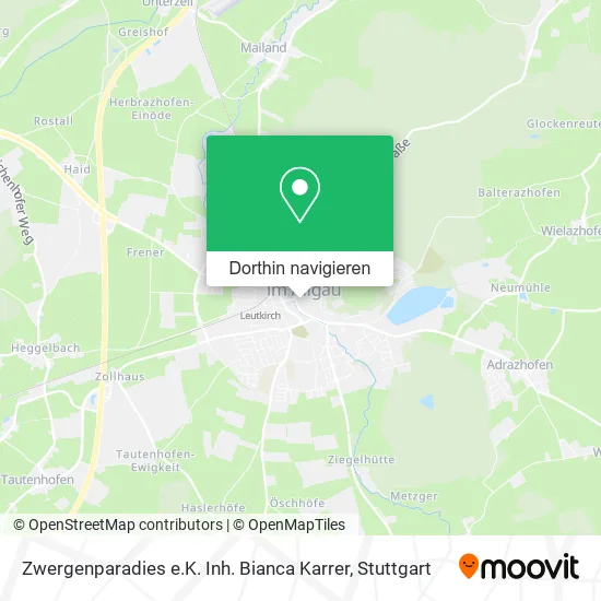 Zwergenparadies e.K. Inh. Bianca Karrer Karte
