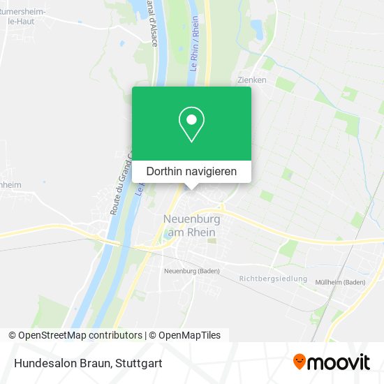 Hundesalon Braun Karte