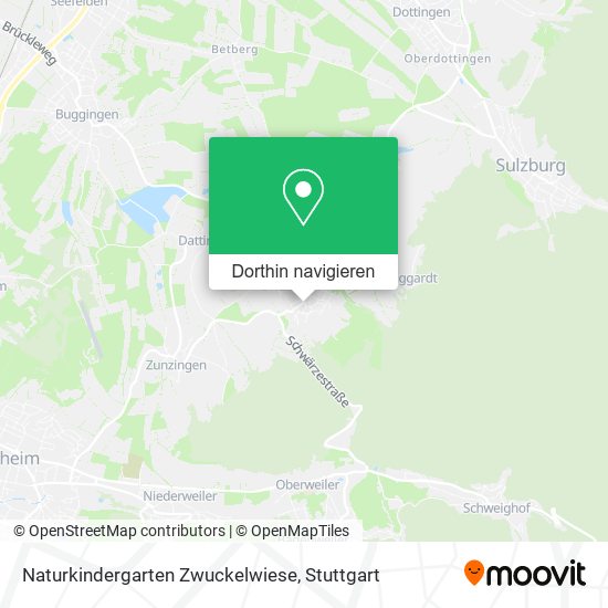Naturkindergarten Zwuckelwiese Karte