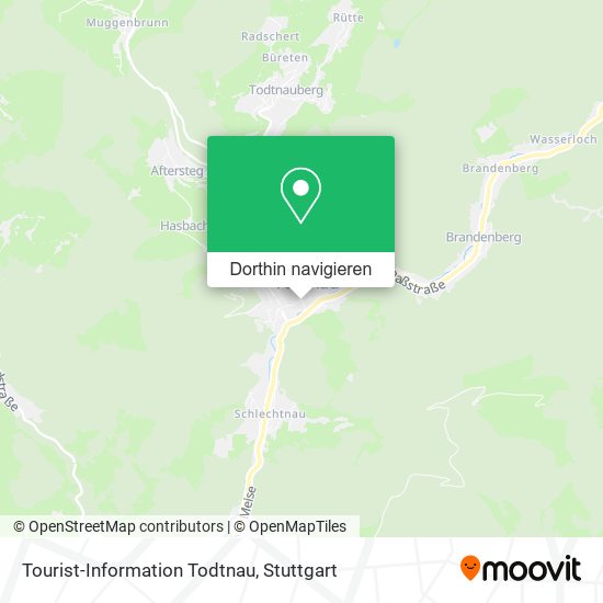 Tourist-Information Todtnau Karte