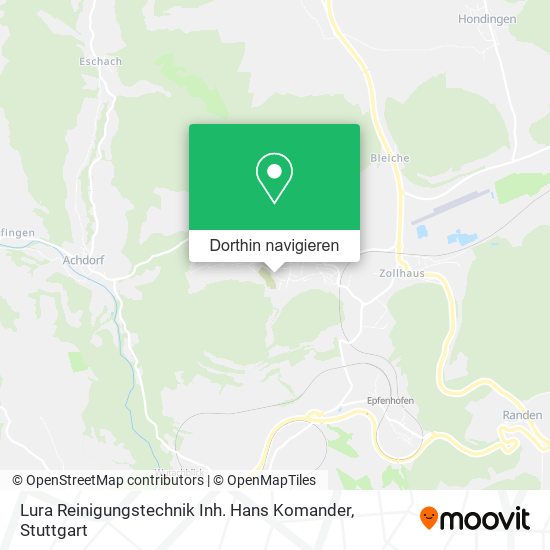 Lura Reinigungstechnik Inh. Hans Komander Karte