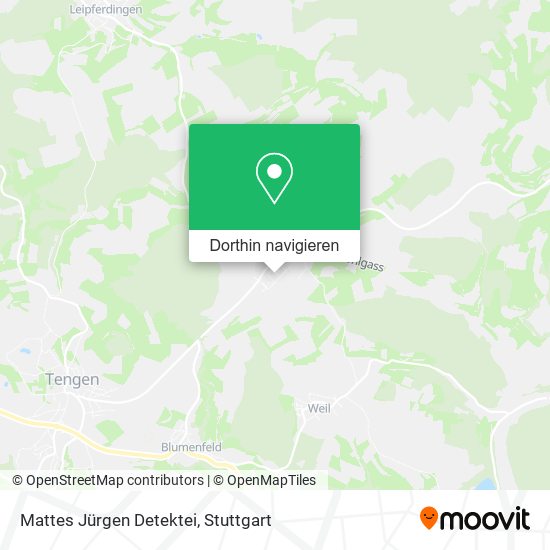 Mattes Jürgen Detektei Karte