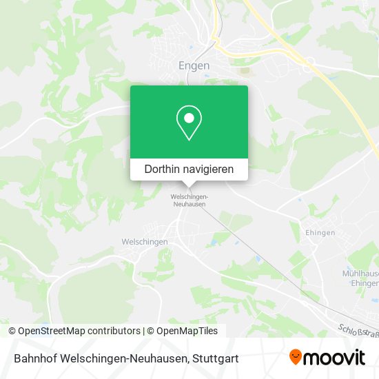 Bahnhof Welschingen-Neuhausen Karte
