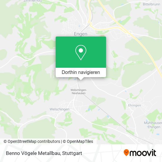 Benno Vögele Metallbau Karte