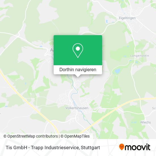 Tis GmbH - Trapp Industrieservice Karte