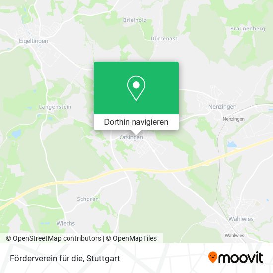 Förderverein für die Karte