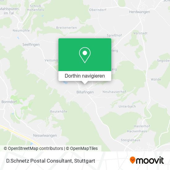 D.Schnetz Postal Consultant Karte