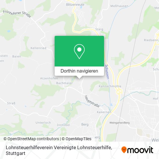 Lohnsteuerhilfeverein Vereinigte Lohnsteuerhilfe Karte