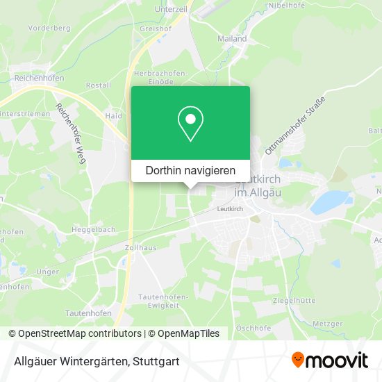 Allgäuer Wintergärten Karte