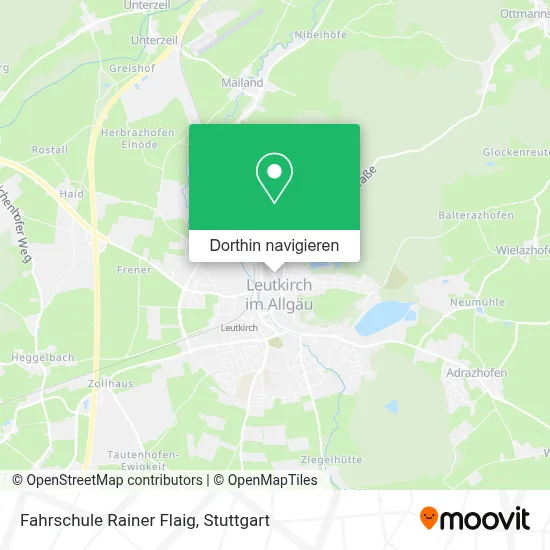 Fahrschule Rainer Flaig Karte