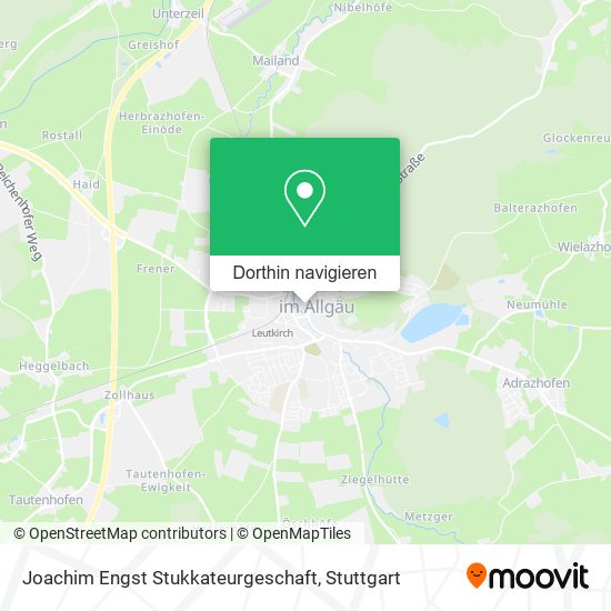 Joachim Engst Stukkateurgeschaft Karte