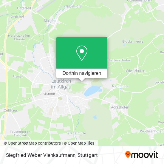 Siegfried Weber Viehkaufmann Karte