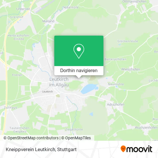 Kneippverein Leutkirch Karte