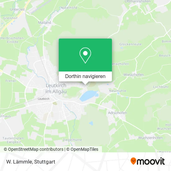 W. Lämmle Karte