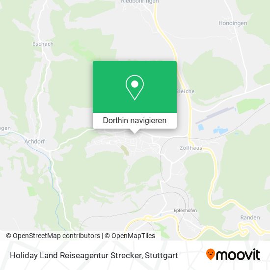 Holiday Land Reiseagentur Strecker Karte