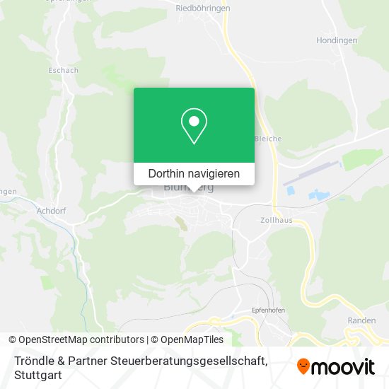 Tröndle & Partner Steuerberatungsgesellschaft Karte