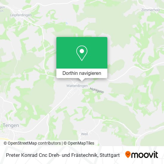 Preter Konrad Cnc Dreh- und Frästechnik Karte