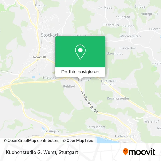 Küchenstudio G. Wurst Karte