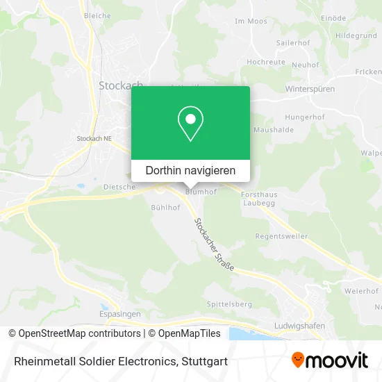 Rheinmetall Soldier Electronics Karte