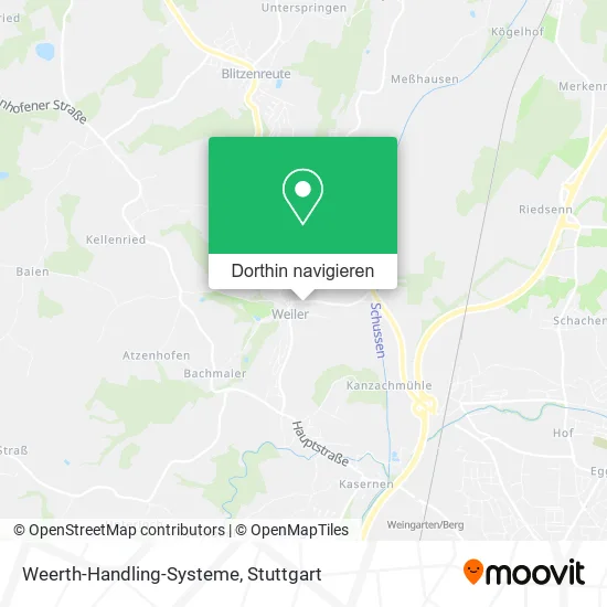 Weerth-Handling-Systeme Karte