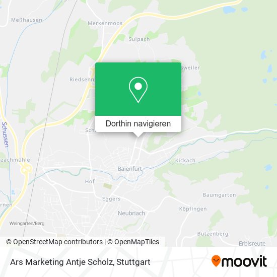 Ars Marketing Antje Scholz Karte