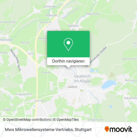 Mws Mikrowellensysteme-Vertriebs Karte