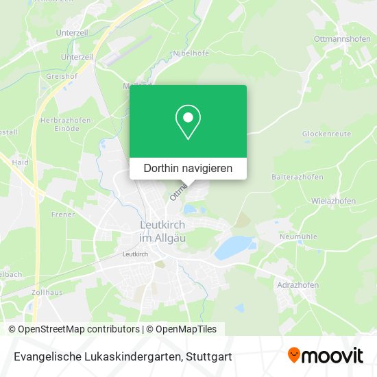 Evangelische Lukaskindergarten Karte