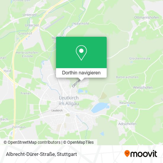 Albrecht-Dürer-Straße Karte