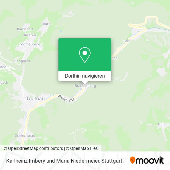 Karlheinz Imbery und Maria Niedermeier Karte