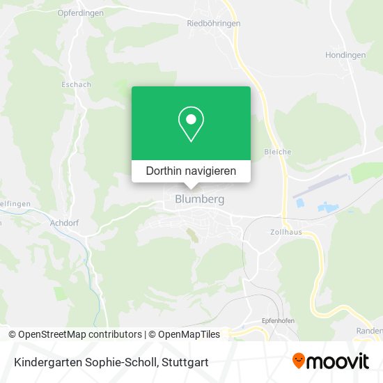 Kindergarten Sophie-Scholl Karte