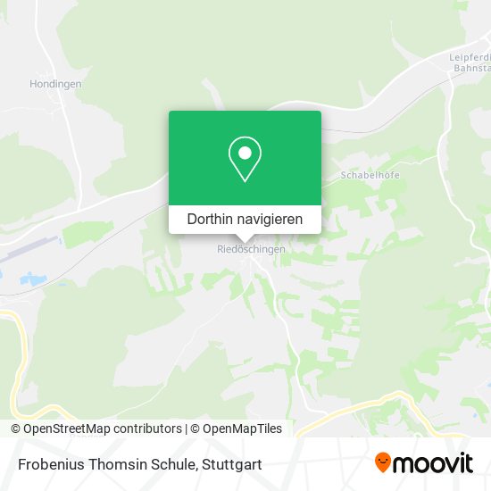 Frobenius Thomsin Schule Karte