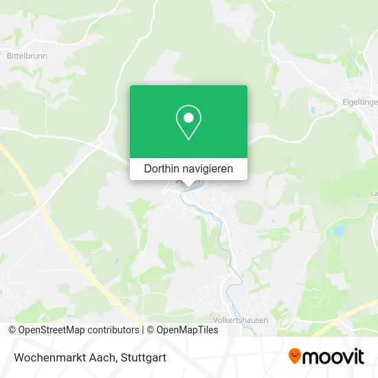 Wochenmarkt Aach Karte