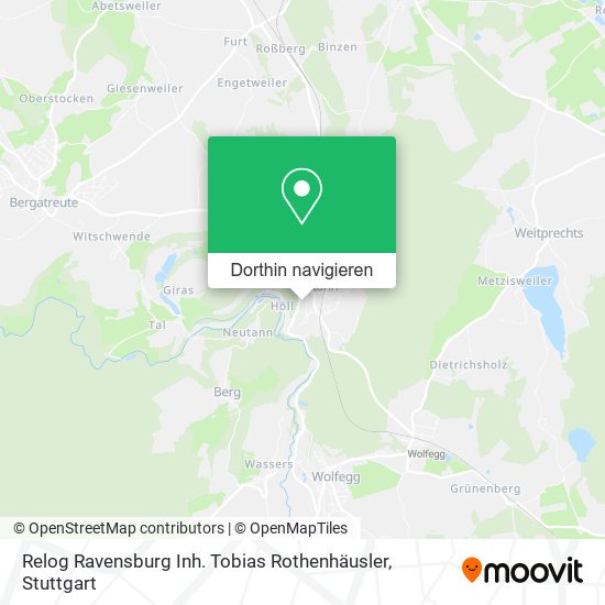 Relog Ravensburg Inh. Tobias Rothenhäusler Karte