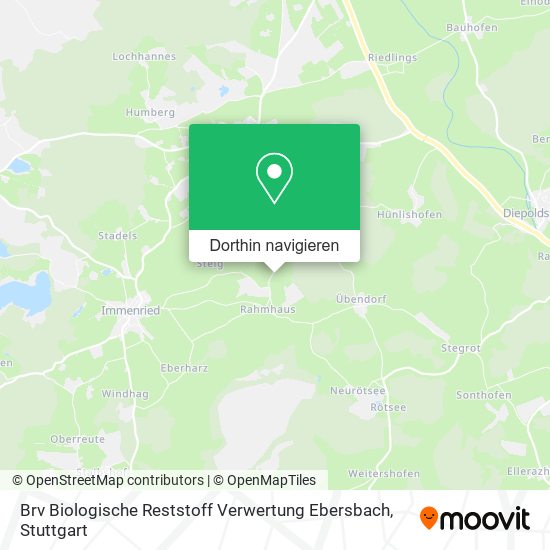 Brv Biologische Reststoff Verwertung Ebersbach Karte