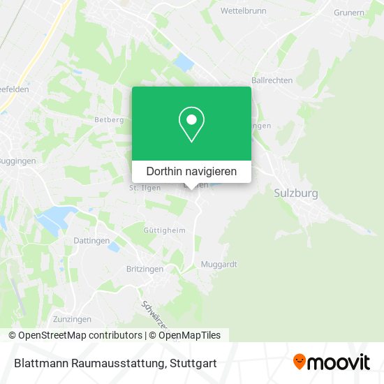 Blattmann Raumausstattung Karte